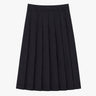 Dunst - Pleats Long Skirt in Charcoal Grey