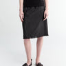 Dunst - H-Line Laced Midi Skirt in Black