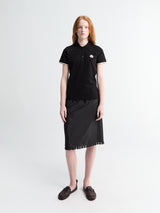 Dunst - H-Line Laced Midi Skirt in Black
