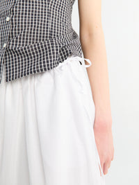 Dunst - Tiered Maxi Skirt in White