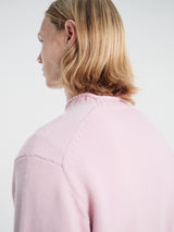 Dunst - Unisex Chunky Roll Neck Sweater in Pale Pink