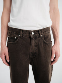 Dunst - Essential Loose Jeans in Brown