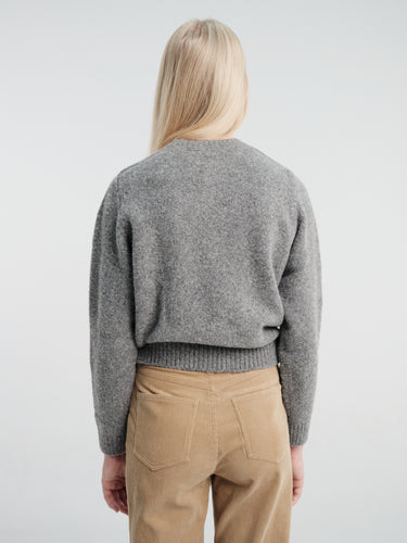 Dunst - Unisex Sweater in Melange Grey