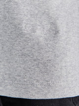 Dunst - Unisex Henry-neck T-shirt in Melange Grey