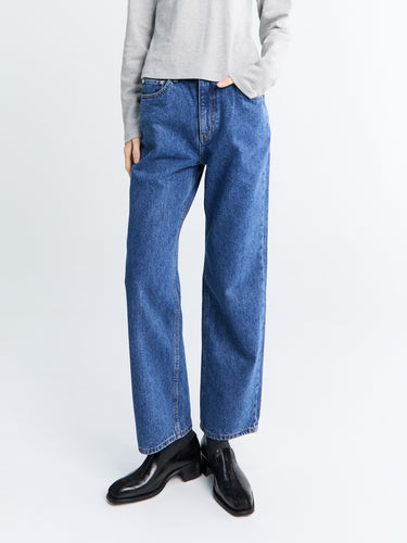 Dunst - Loose Jeans in Classic Blue
