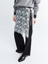 Dunst - Needlework Layering Skirt in White
