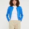 Dunst - Essential Crewneck Knit Cardigan in Blue