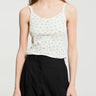 Dunst - Pointelle Sleeveless Top in Cream/Flower