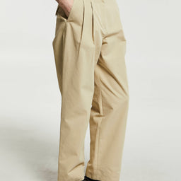 Dunst - Double Pleated Pants in Beige