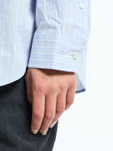 Dunst - Unisex Informal Shirt in Blue Grey