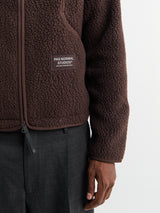Pas Normal Studios - Off-Race Pile Fleece Jacket in Light Brown