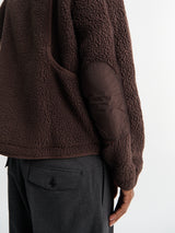 Pas Normal Studios - Off-Race Pile Fleece Jacket in Light Brown