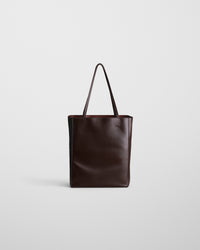Phoebe Philo - Paper Tote in Chocolate Brown
