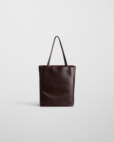 Phoebe Philo - Paper Tote in Chocolate Brown