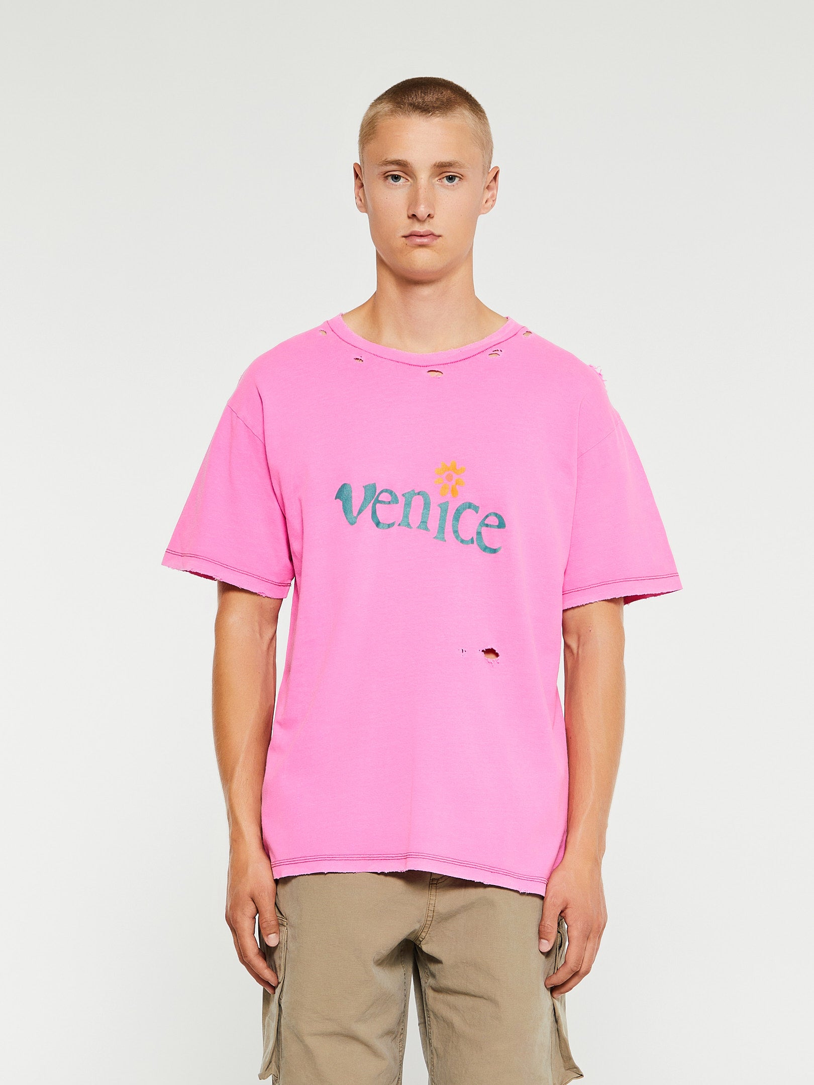 ERL - Venice T-shirt in Pink