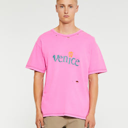 ERL - Venice T-shirt in Pink