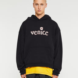 ERL - Venice Patch Hoodie in Black