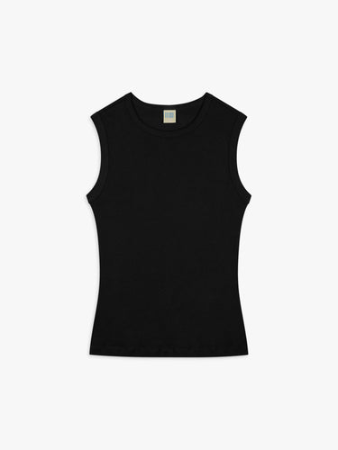 FLORE FLORE - Esmé Tank in Black