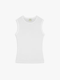 FLORE FLORE - Esmé Tank in White