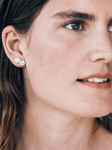 Trine Tuxen - Eternity Stud in Silver