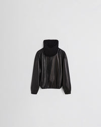 Phoebe Philo - Rib Neck Jacket in Black