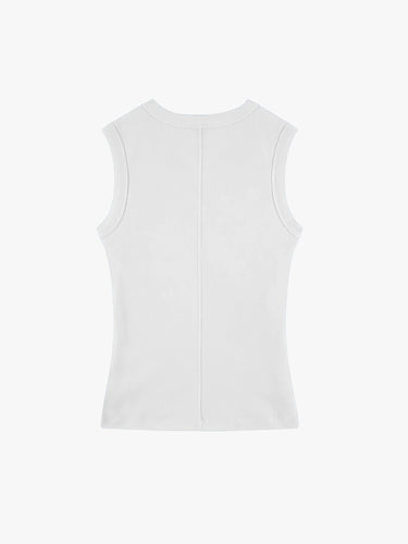 FLORE FLORE - Esmé Tank in White