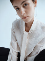 Dunst - Tie Blouse in Cream