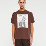 Palmes - Roland T-Shirt in Brown