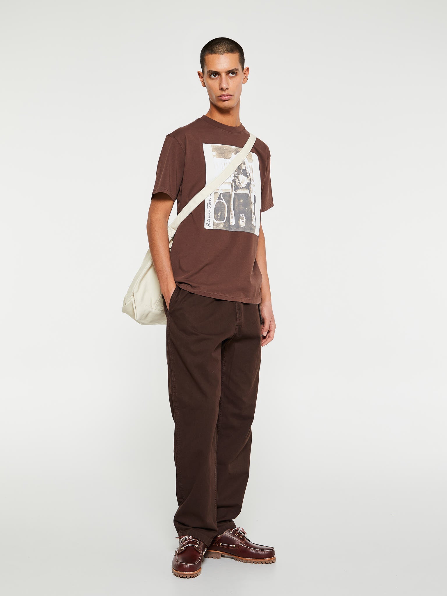Roland T-Shirt in Brown