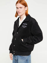 Fucking Awesome - Korea Bar Varsity Jacket in Black