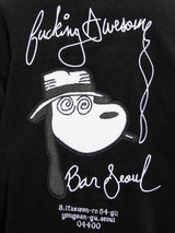 Fucking Awesome - Korea Bar Varsity Jacket in Black