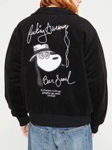 Fucking Awesome - Korea Bar Varsity Jacket in Black