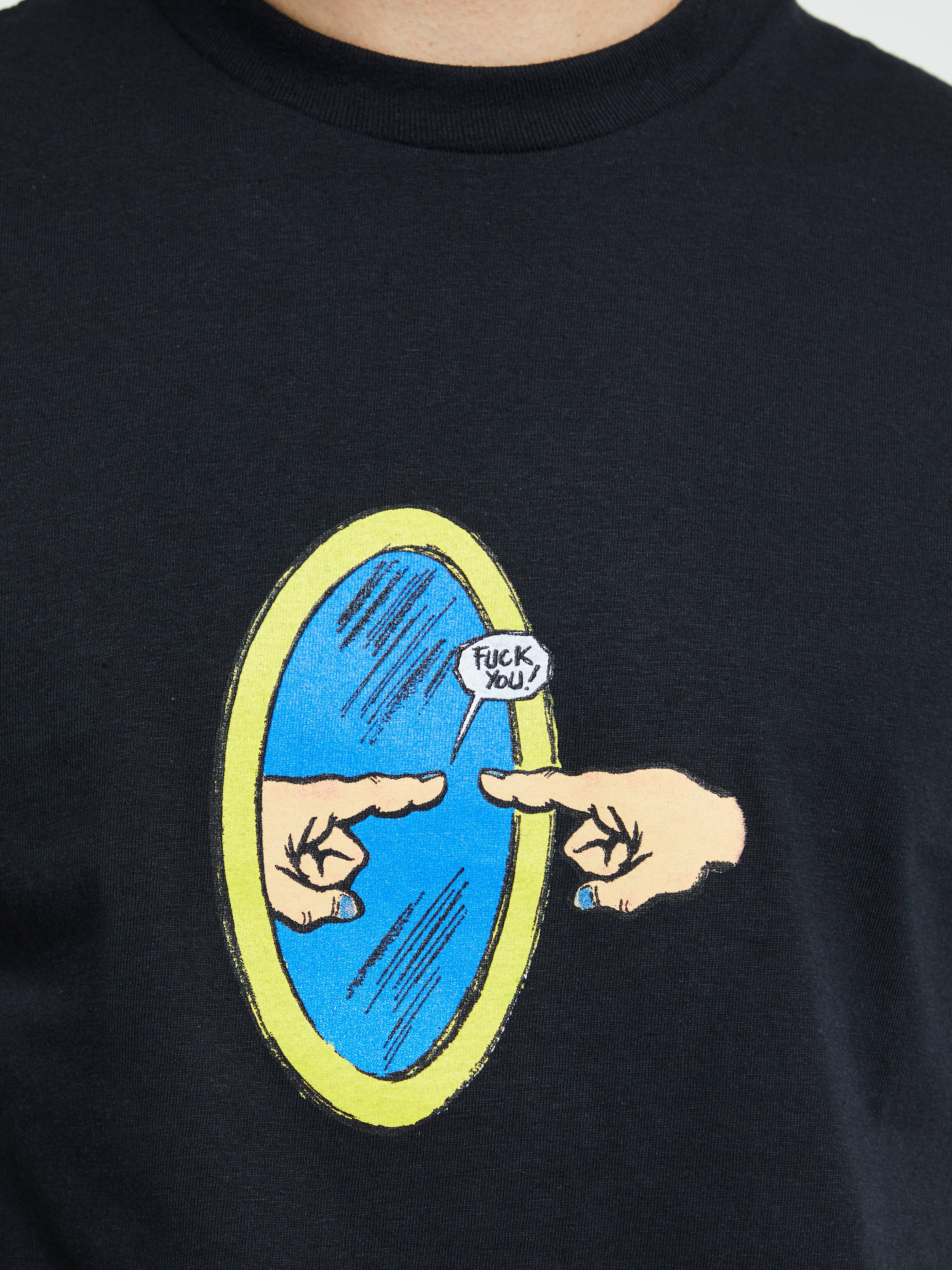 Fucking Awesome - Fuck You T-Shirt in Black