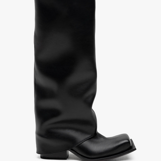Fidan Novruzova - Havva Chunky Heel Trouser Boots in Black