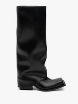 Fidan Novruzova - Havva Chunky Heel Trouser Boots in Black