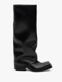 Fidan Novruzova - Havva Chunky Heel Trouser Boots in Black