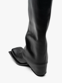 Fidan Novruzova - Havva Chunky Heel Trouser Boots in Black