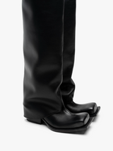 Fidan Novruzova - Havva Chunky Heel Trouser Boots in Black