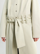 Fidan Novruzova - Amy Trench Coat in Light Beige