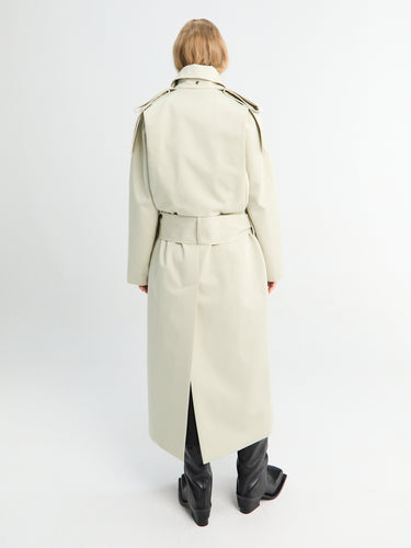 Fidan Novruzova - Amy Trench Coat in Light Beige