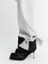 Fidan Novruzova - Jet Joggers in Grey Melange