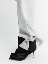 Fidan Novruzova - Jet Joggers in Grey Melange