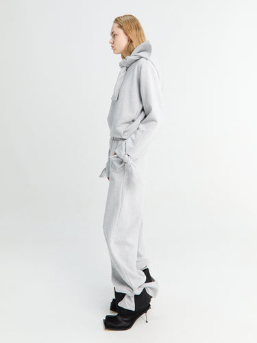 Fidan Novruzova - Jet Joggers in Grey Melange