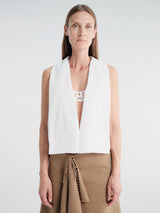 Fidan Novruzova - Ines Top In White in White