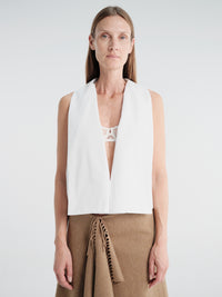 Fidan Novruzova - Ines Top in White