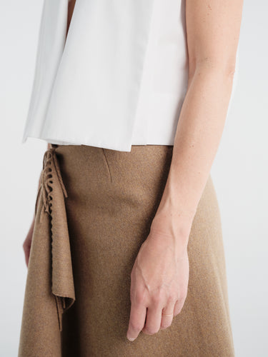 Fidan Novruzova - Ines Top In White in White