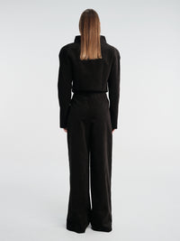 Fidan Novruzova - Shea Trousers in Black Corduroy