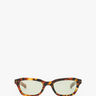Flatlist - Clint Sunglasses in Classic Havana and Chill Out Green Lens