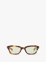 Flatlist - Clint Sunglasses in Classic Havana and Chill Out Green Lens