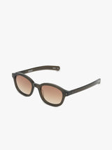 Flatlist - Theo Crystal Warm Grey / Light Brown Grandient Lens in Crystal Warm Grey / Light Brown Grandient Lens